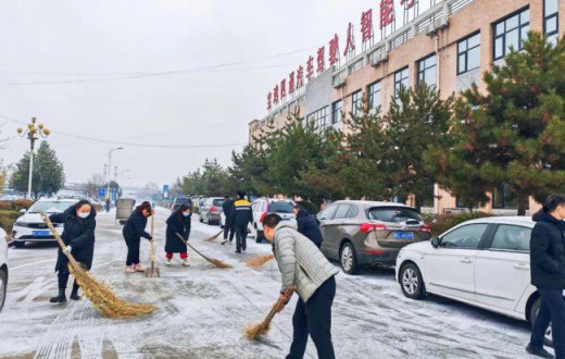 以雪為令 “聞”雪而動(dòng) —— 寶雞四通駕駛?cè)酥悄芸荚囉邢薰窘M織全體員工開(kāi)展除雪鏟冰行動(dòng)